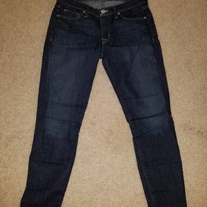 Hudson Krista super skinny crop jean, size 28
